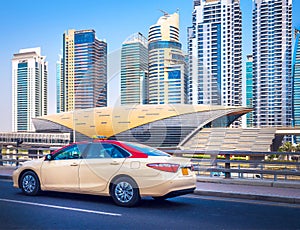 General view of Dubai Marina