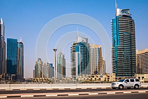 General view of Dubai Marina