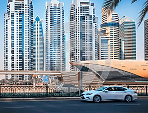 General view of Dubai Marina