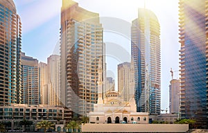 General view of Dubai Marina