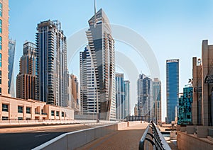 General view of Dubai Marina