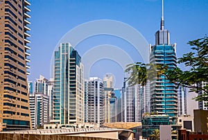 General view of Dubai Marina