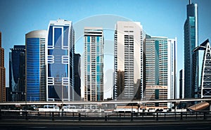 General view of Dubai Marina