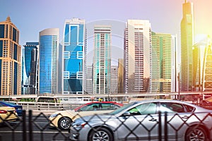 General view of Dubai Marina