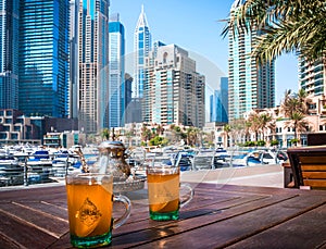 General view of Dubai Marina