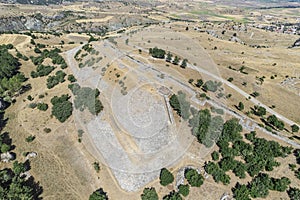 General view of Hattusa was the capital of the Hittite Empire in the late Bronze Age.