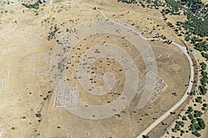 General view of Hattusa was the capital of the Hittite Empire in the late Bronze Age.