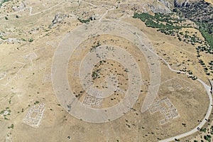 General view of Hattusa was the capital of the Hittite Empire in the late Bronze Age.