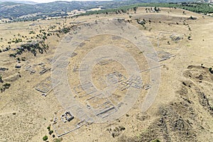 General view of Hattusa was the capital of the Hittite Empire in the late Bronze Age.