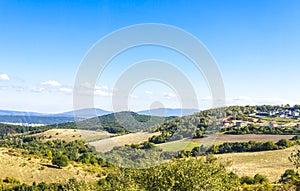 Celkový pohled na městskou část Kavečany v Košicích, Slovensko