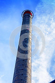 General view of an old industrial plant