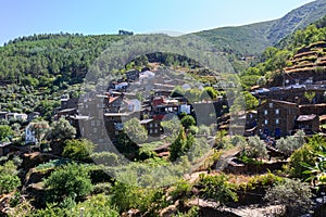 General view at the PiodÃ£o village, a typical and traditional schist village