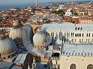 General view of Venice Italy