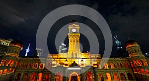 A general views of the Sultan Abdul Samad buildings