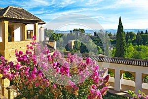 Generalife Gardens.