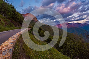 Generals Highway Moro Rock photo