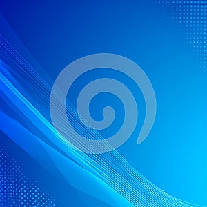 Blue Gradient Corporate Waves