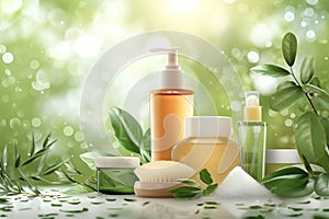 Cream anti aging facial oil murumuru butter jar. Skincare hygieneself improvement jar pot shirttail skincare routine mockup