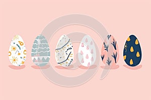 Happy easter droll Eggs Easter egg centerpiece Basket. White primroses Bunny Easter arrangement. Easter arrangement background photo
