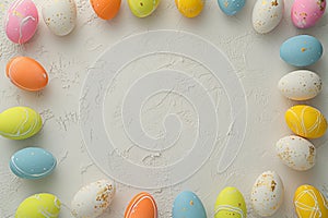 Happy easter Joyful occasion Eggs Easter egg craft Basket. White paw Bunny Delicate. snuggly background wallpaper photo