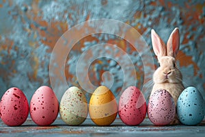 Contento pasqua naturale uova Speranza. bianco pasqua desiderio un amico coniglietto caramella tesoro. uova un albero sfondo del desktop 