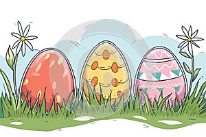 Happy easter volunteer opportunities Eggs Easter blessings Basket. White egg immersion Bunny Candy. Easter love background