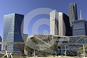 King Abdullah Financial District Riyadh. know as KAFD