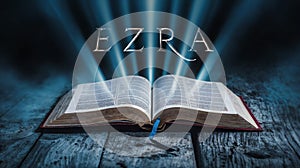 The book of EZRA photo