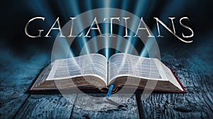 The book of GALATIANS photo