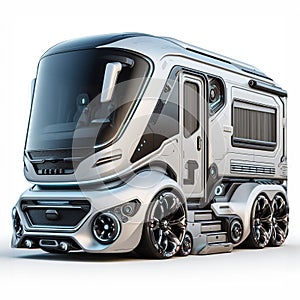 Sleek future mobility - Advanced concept van.