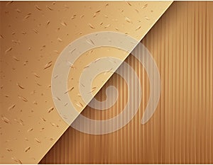 Abstract background of golden diagonals lines. photo