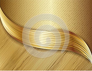 Abstract background of golden diagonals lines. photo