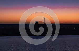 former grain elevator in plock