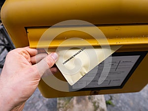 Postal Voting for the Kommunalwahl 2024 (Municipal Election) in Saxony