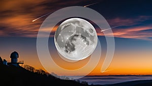 The moon covers the sun in a beautiful solar eclipse