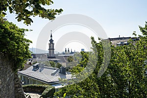panoramic view of Linz, Austria