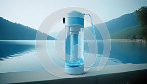 Innovative Portable Water Purification Device Highlighting Design and Functionality