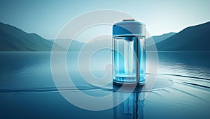 Innovative Portable Water Purification Device Highlighting Design and Functionality