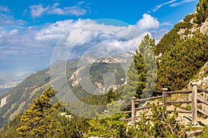 View from Stoderzinken mountain, Austria