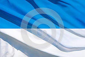 Bandera del Valle del Cauca, Colombia.