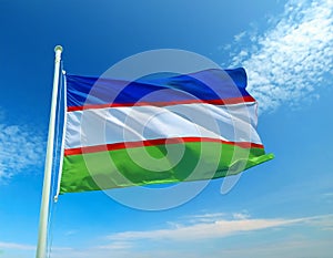 Bandera de Cali. imagen generada.