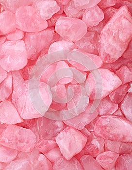 Beautiful pink quartz texture suitable as background.