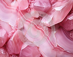 Beautiful pink quartz texture suitable as background.