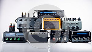 AI-Generated Audio Equipment Stack