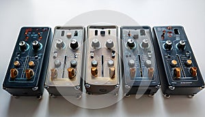 Sleek Audio Mixer Designs