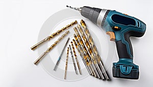 Cordless Drill and Drill Bits Set