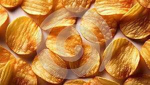 Crisps pattern - Food Pattern - Generated by Ai.