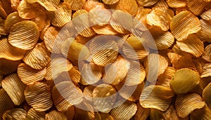 Crisps pattern - Food Pattern - Generated by Ai.
