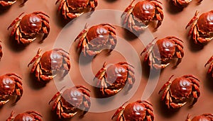 Crabs pattern - Food Pattern - Generated by Ai.