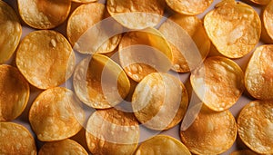 Crisps pattern - Food Pattern - Generated by Ai.